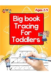 Big book tracing for toddlers ages 2-4
