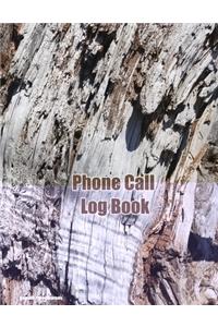Phone Call Log Book