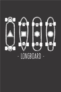 Notebook for sk8er sk8 longboard skate longboard