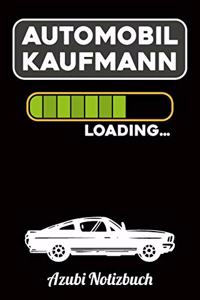 Automobilkaufmann Loading... Azubi Notizbuch