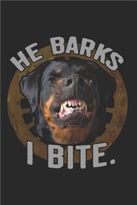 He Barks I Bite