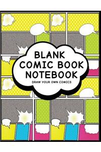 Blank Comic Book Notebook