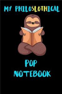 My Philoslothical Pop Notebook
