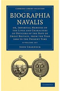 Biographia Navalis 6 Volume Paperback Set