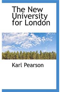 The New University for London