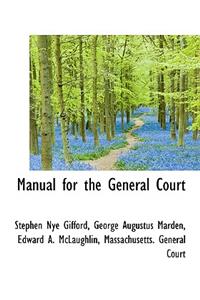 Manual for the General Court