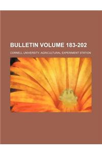 Bulletin Volume 183-202