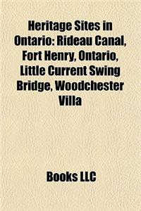 Heritage Sites in Ontario