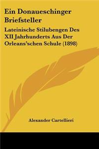 Donaueschinger Briefsteller