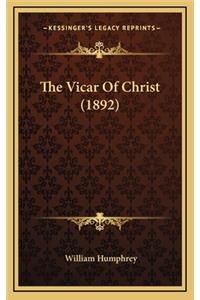 The Vicar of Christ (1892)