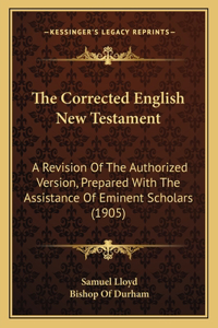 The Corrected English New Testament