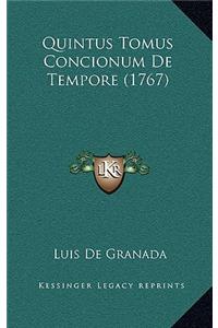 Quintus Tomus Concionum De Tempore (1767)
