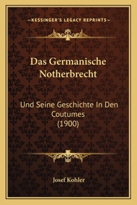 Germanische Notherbrecht