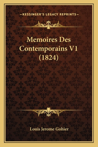 Memoires Des Contemporains V1 (1824)