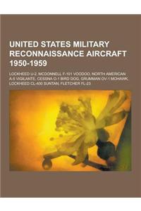 United States Military Reconnaissance Aircraft 1950-1959