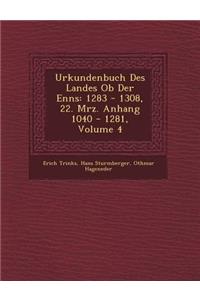 Urkundenbuch Des Landes Ob Der Enns