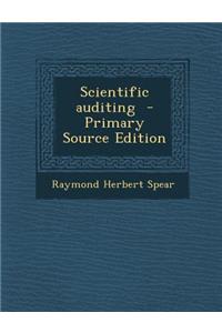 Scientific Auditing