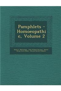 Pamphlets - Homoeopathic, Volume 2