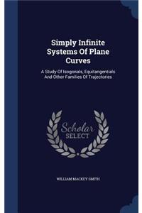 Simply Infinite Systems Of Plane Curves