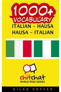 1000+ Italian - Hausa Hausa - Italian Vocabulary