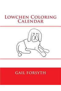 Lowchen Coloring Calendar