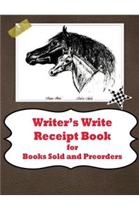 Writer's Write Receipt Book