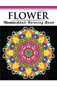 Floral Mandala Coloring Books Volume 1