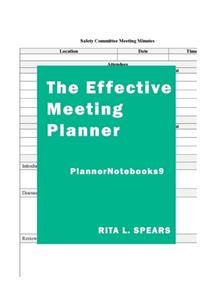 The Effective Meeting Planner