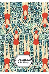 Lady Pattern Notebook: Pocket Notebook / Journal / Diary
