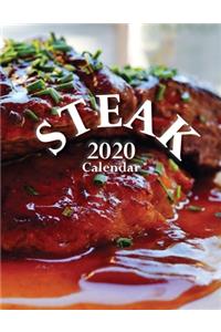Steak 2020 Calendar
