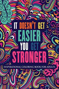 Inspirational Coloring Book For Adults