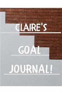 Claire's Goal Journal