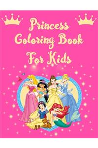 Princess Coloring Book For Kids