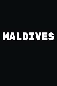 Maldives: Black and White Decorative Book to Stack Together on Coffee Tables, Bookshelves and Interior Design - Add Bookish Charm Decor to Your Home - Stack D