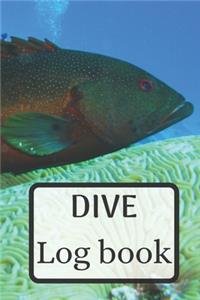 Dive journal Diving log book 6 x 9 inches x 120 pages Diver logbook scuba diving log book for Beginner, intermediate and experienced Diver