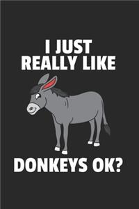Esel Notizbuch