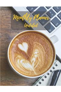 Monthly Planner Undated