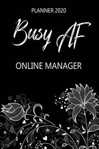 Busy AF Planner 2020 - Online Manager