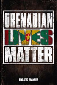 Grenadian Lives Matter Undated Planner