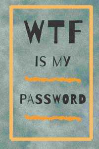 WTF is my password notebook