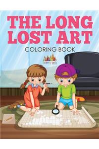 Long Lost Art Coloring Book