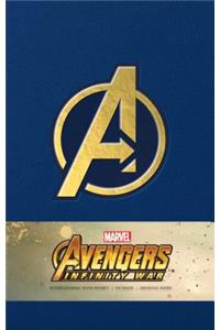 Marvel's Avengers: Infinity War Hardcover Ruled Journal