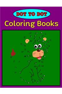 Dot to dot coloring books