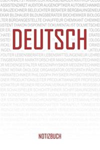 Deutsch Notizbuch