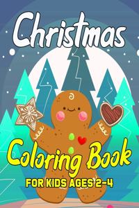 Christmas Coloring Book for Kids Ages 2-4