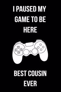 I Paused My Game To Be Here Best Cousin Ever