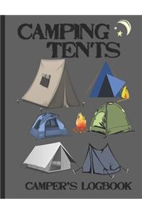 Camping Tents, Camper's Logbook