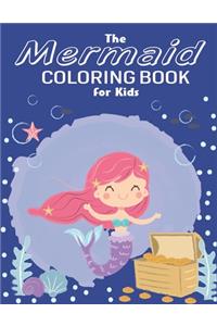 Mermaid Coloring Book for Kids