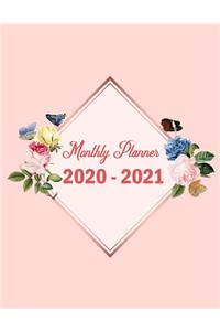 Monthly Planner 2020-2021