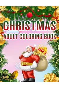 Christmas Adult Coloring Book